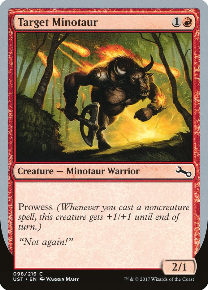 Target Minotaur (Fire) | Unstable | Star City Games