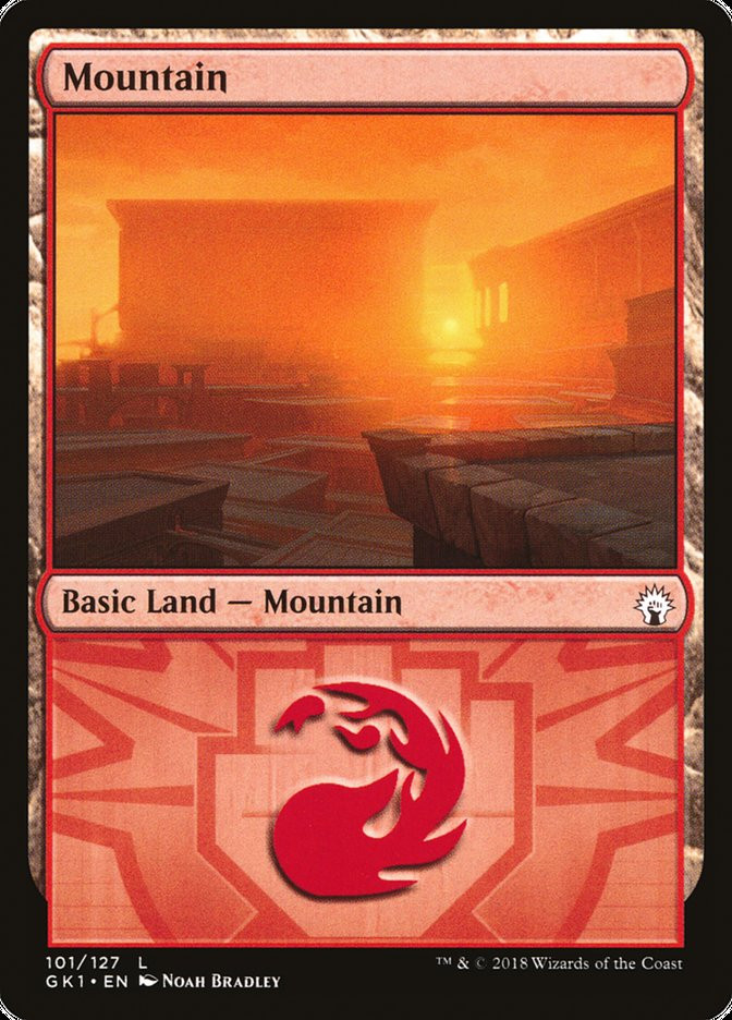 Mountain (#101) (Boros) | Guild Kit - Guilds of Ravnica | Star