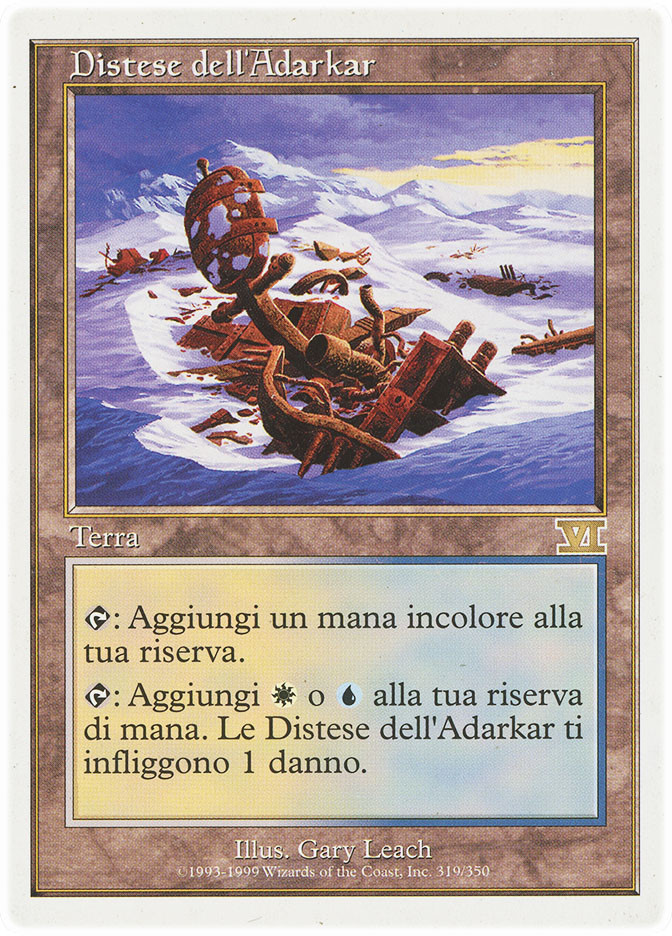 Adarkar Wastes | 6th Edition - Italian | Star City Games