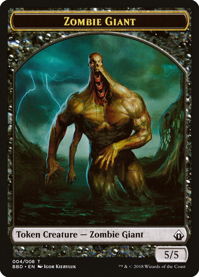 Zombie Giant Token} | Battlebond | Star City Games