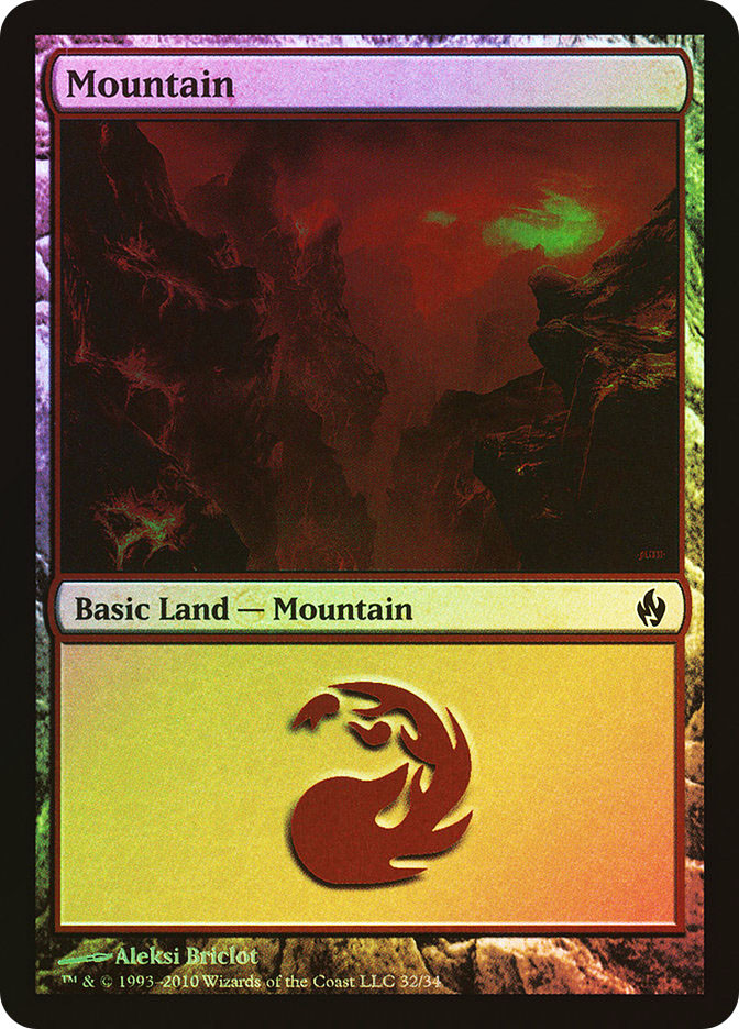 Mountain | Premium Deck Series: Fire and Lightning | Star City Games