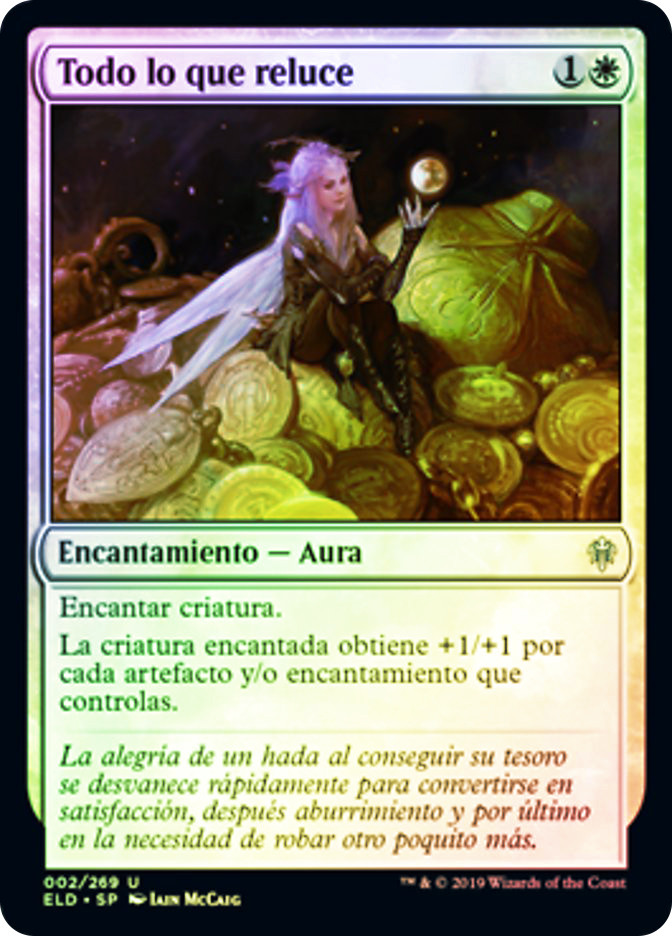 thumbnail image 2 of All That Glitters – Throne Of Eldraine – Magic: The Gathering – Near Mint Condition – English 2 of 5