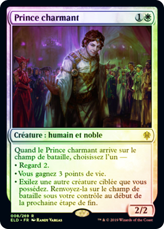 Magic: The Gathering – Charming Prince (Principe Affascinante) – Carta Rara Da Throne Of Eldraine (ELD) - 3