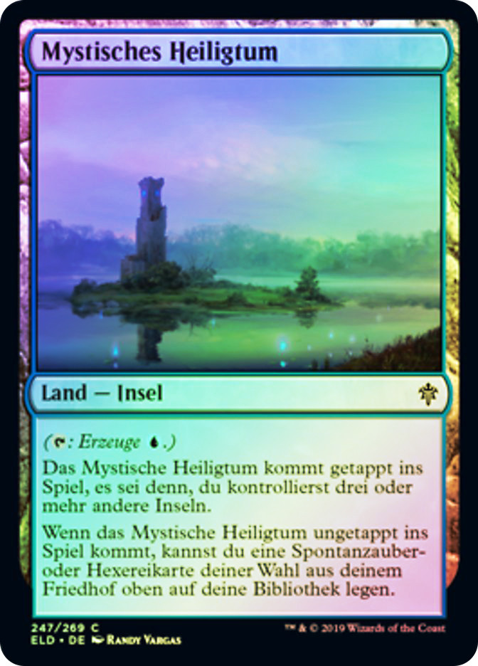 神秘の聖域/Mystic Sanctuary Foil 伊語 MTG Mystic Sanctuary | Throne of Eldraine - German | Star City Games