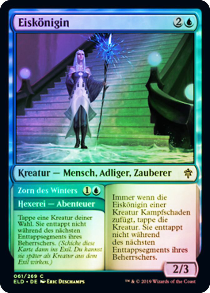 Queen of Ice // Rage of Winter | Throne of Eldraine - German | Star City  Games