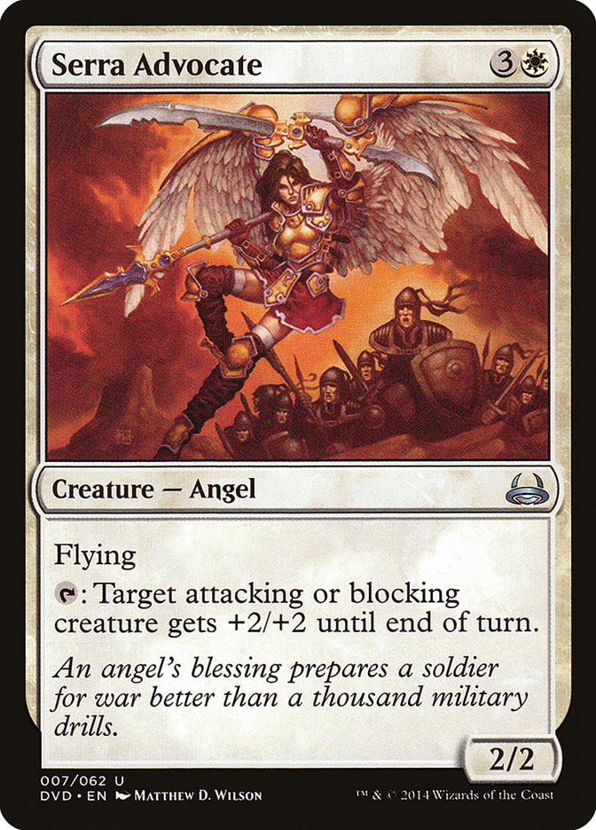 マジック：ザ・ギャザリング Serra Advocate Foil Serra Advocate | Duel Decks: Anthology | Star City Games