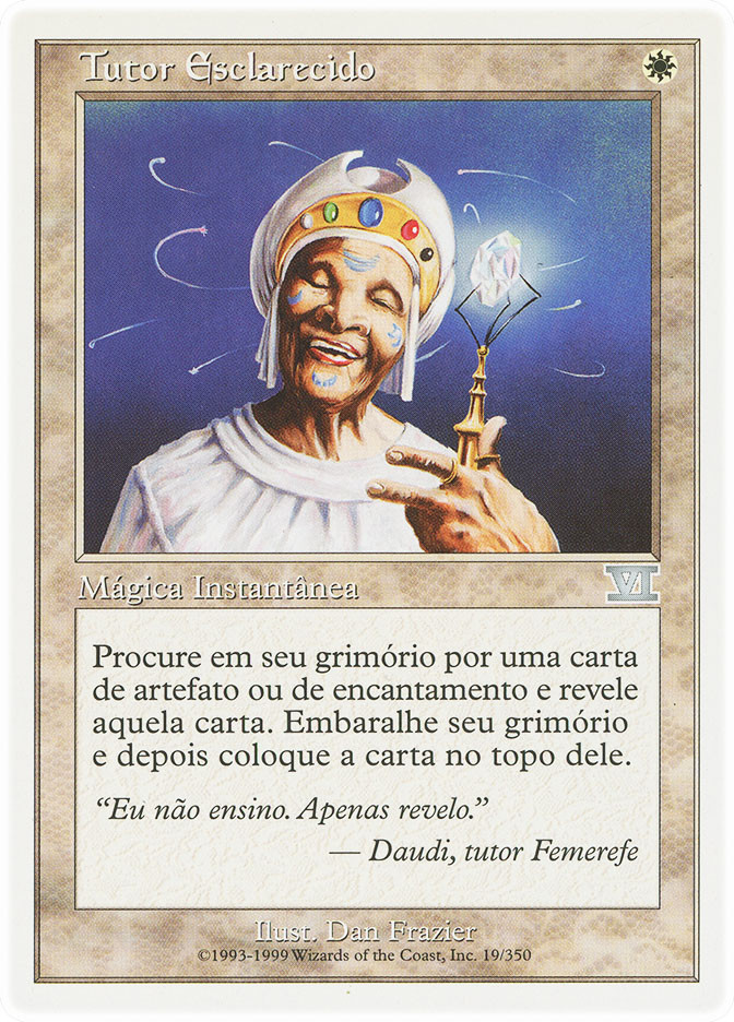 Enlightened Tutor | 6th Edition - Portuguese | Star City Games