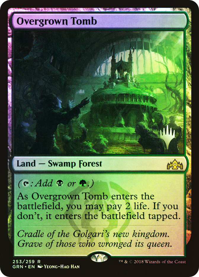 Overgrown Tomb (Promo Pack) (Guilds of Ravnica) | Promo | Star
