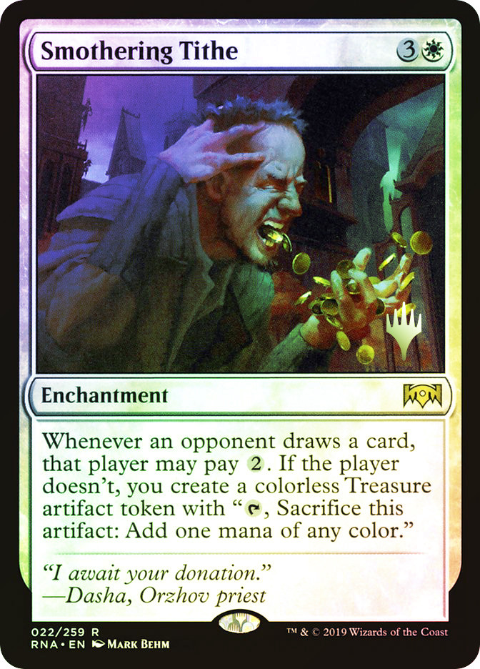 Smothering Tithe (Promo Pack) (Ravnica Allegiance) | Promo | Star