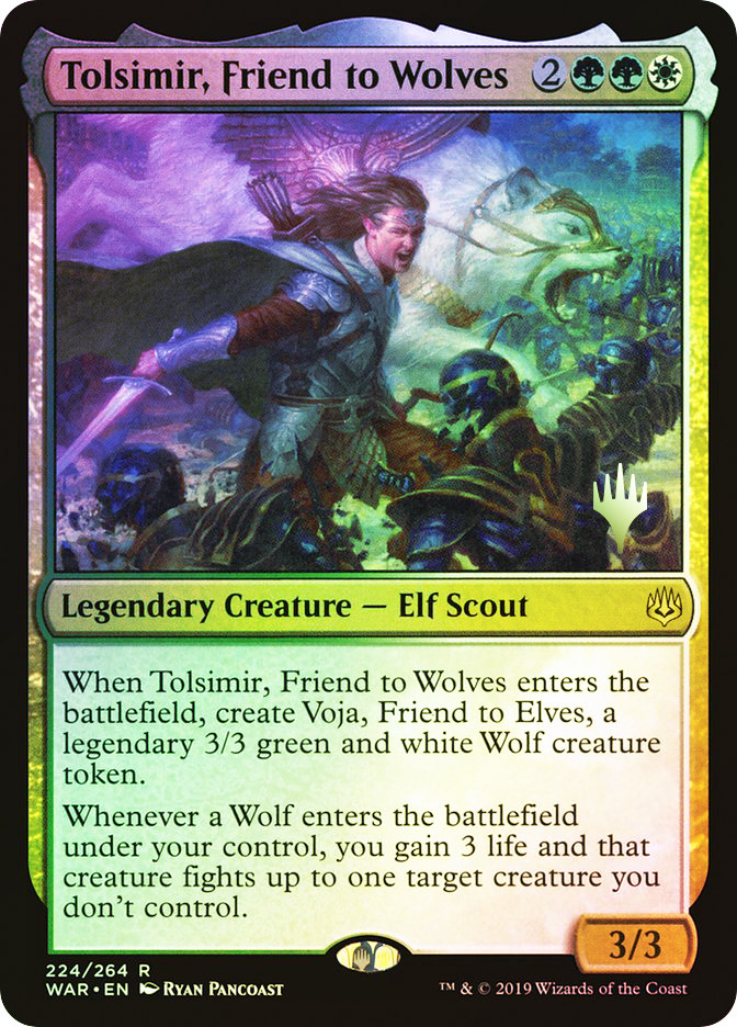 Tolsimir, Friend to Wolves (Promo Pack) (War of the Spark) | Promo