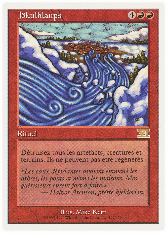 Jokulhaups | 6th Edition - French | Star City Games