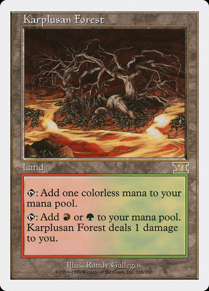 Karplusan Forest | 6th Edition | Star City Games