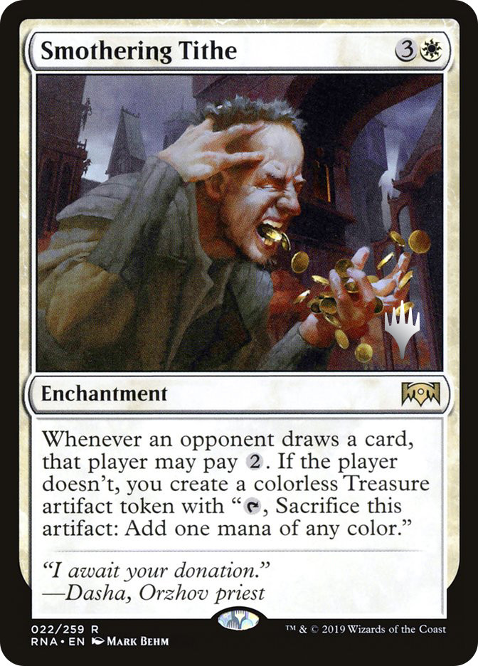 Smothering Tithe (Promo Pack) (Ravnica Allegiance) | Promo | Star