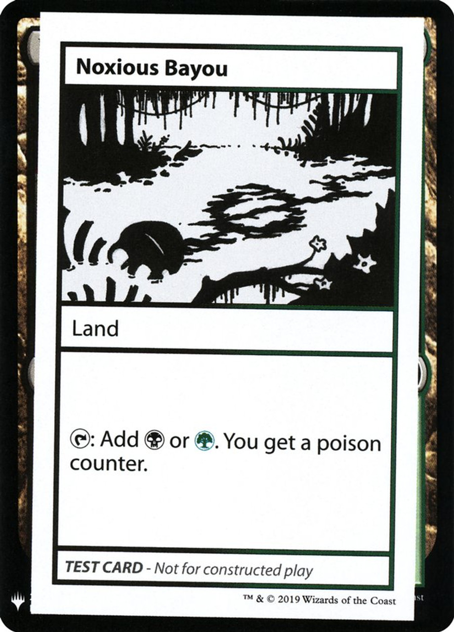 Noxious Bayou | Mystery Booster - Test Cards (Symbol) | Star City