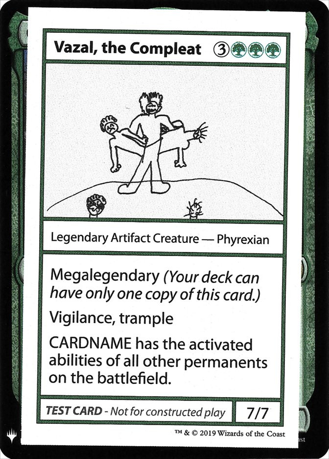 Vazal, the Compleat | Mystery Booster - Test Cards (Symbol) | Star City Games Vazal, the Compleat | Mystery Booster - Test Cards (Symbol) | Star City Games