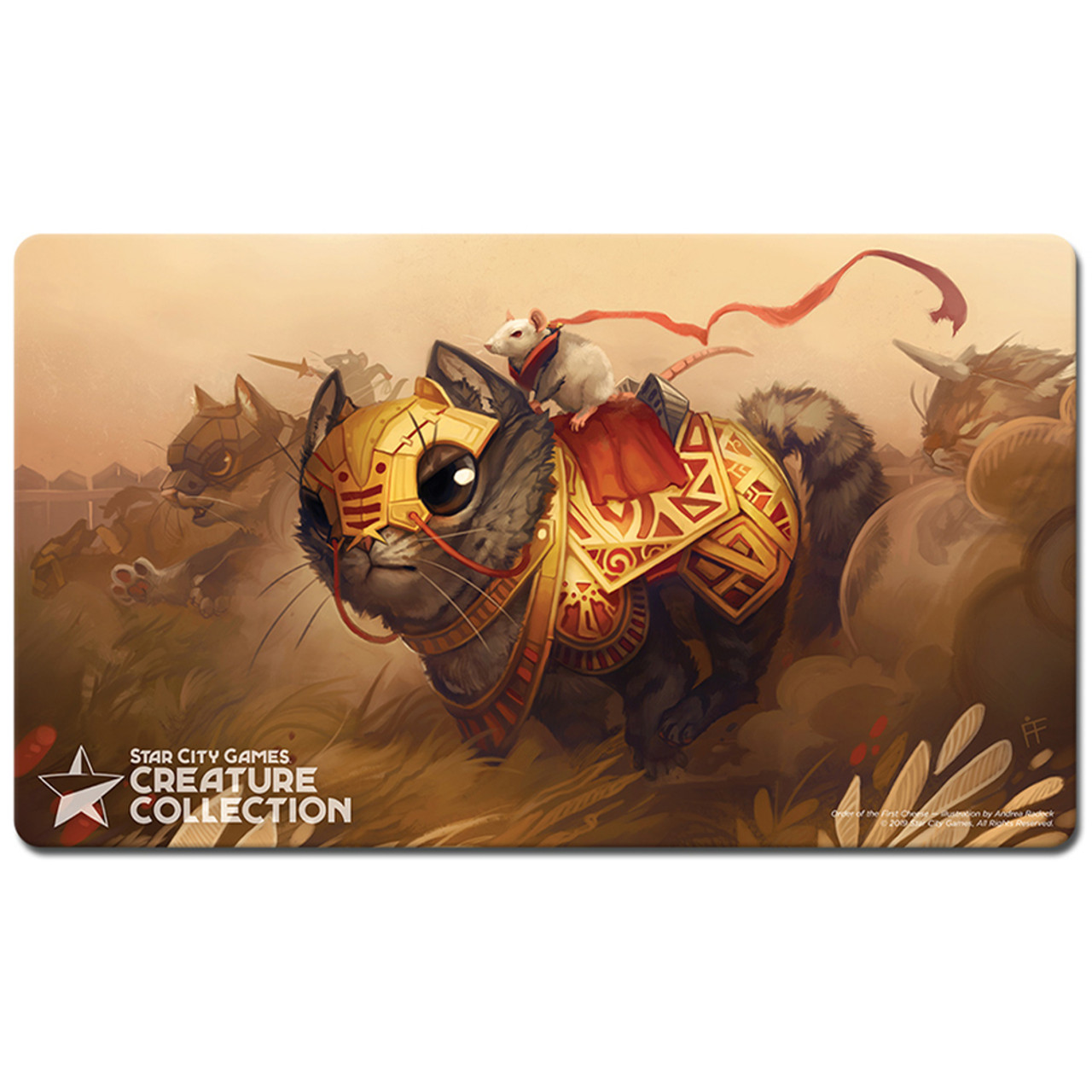 Star City Games Creature Collection Playmat Order of the First Cheese MTG SCG 