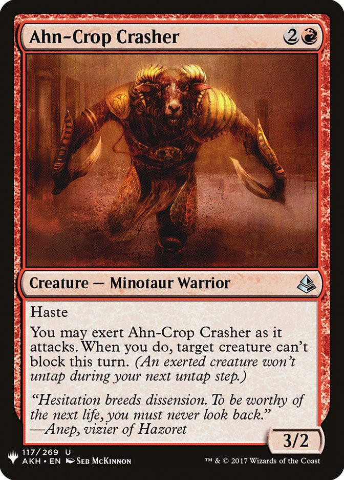 Ahn-Crop Crasher | Mystery Booster / The List | Star City Games