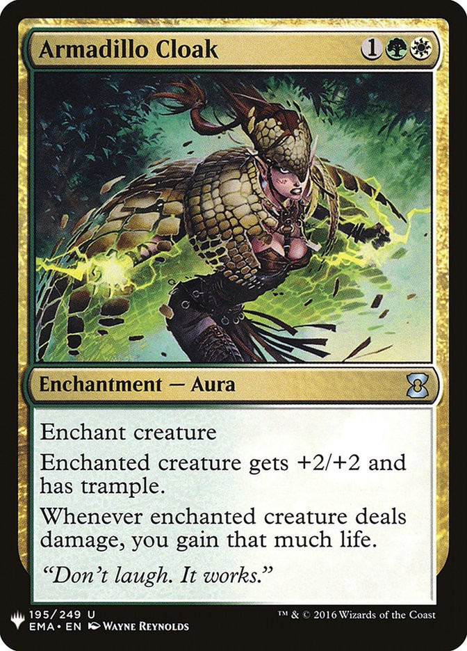 Armadillo Cloak | Mystery Booster / The List | Star City Games Armadillo Cloak | Mystery Booster / The List | Star City Games