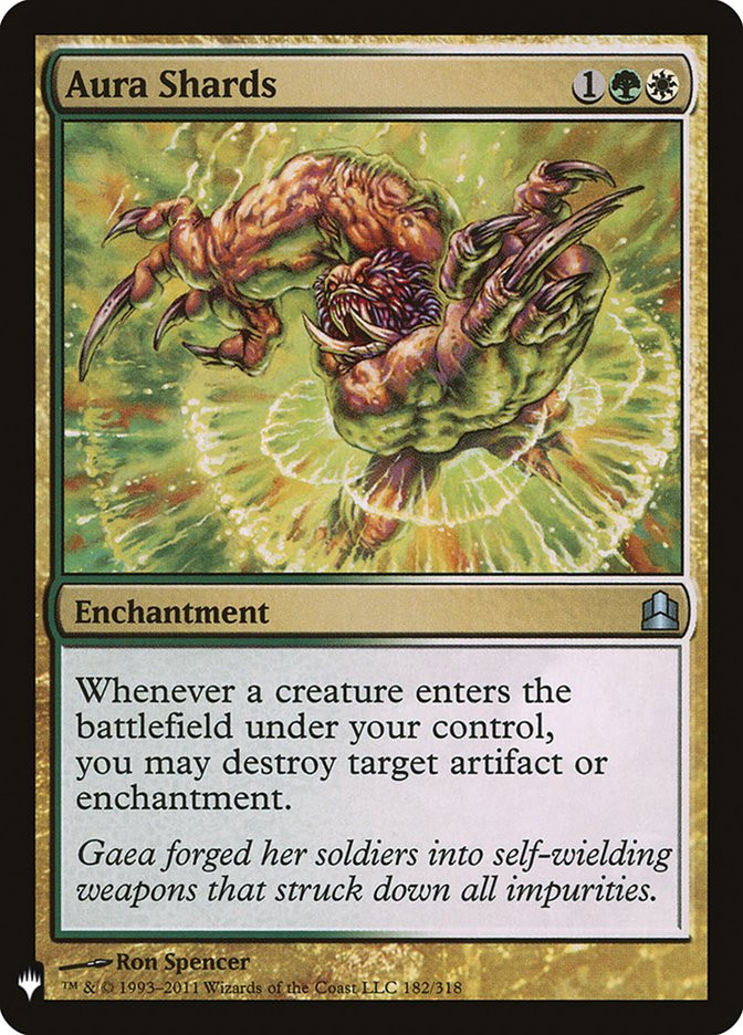 Aura Shards (Commander 2011) | Mystery Booster / The List | Star