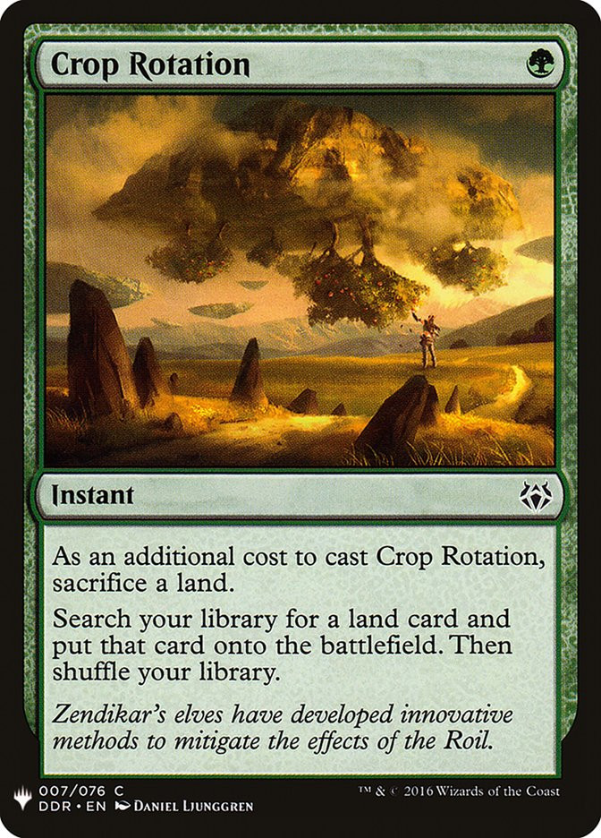MTG 輪作/Crop Rotation キャンバスプリント MTG 輪作/Crop Rotation キャンバスプリント Crop Rotation | Mystery