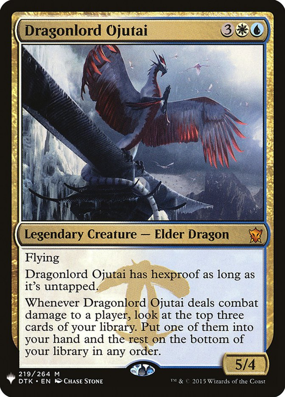 龍王オジュタイ Dragonlord Ojutai Foil Dragonlord Ojutai | Planeswalker Symbol Reprints | Star City