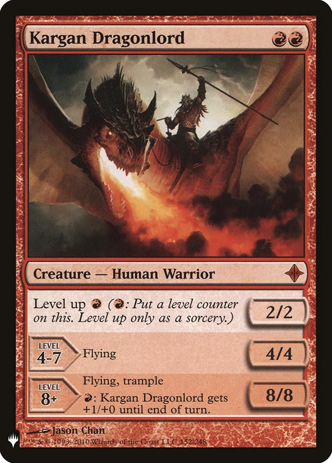 Kargan Dragonlord | Mystery Booster / The List | Star City Games