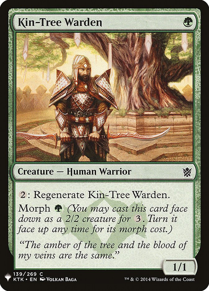 Kin-Tree Warden | Mystery Booster / The List | Star City Games Kin-Tree Warden | Mystery Booster / The List | Star City Games