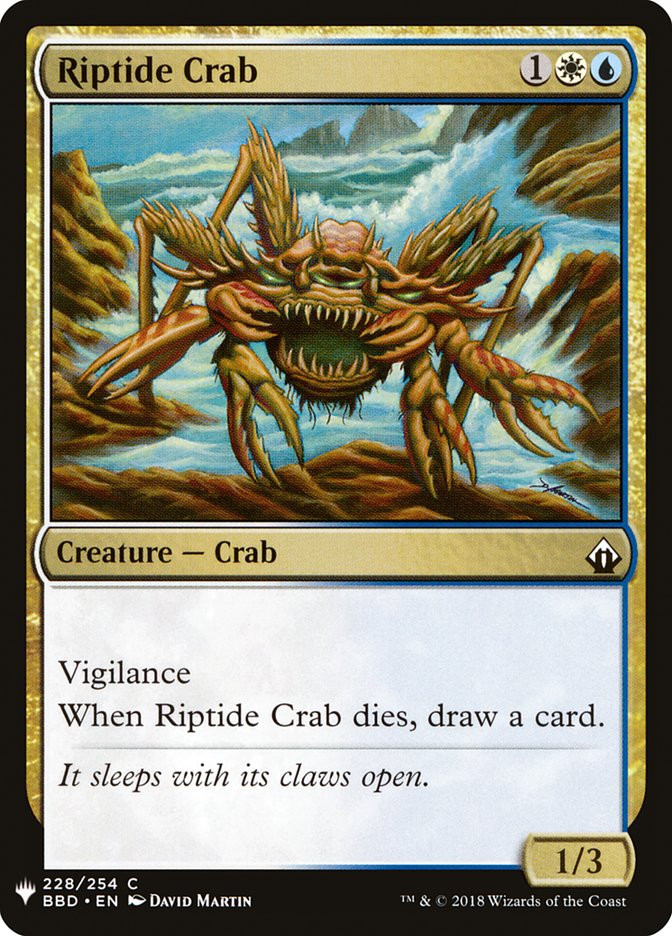 Riptide Crab | Mystery Booster / The List | Star City Games