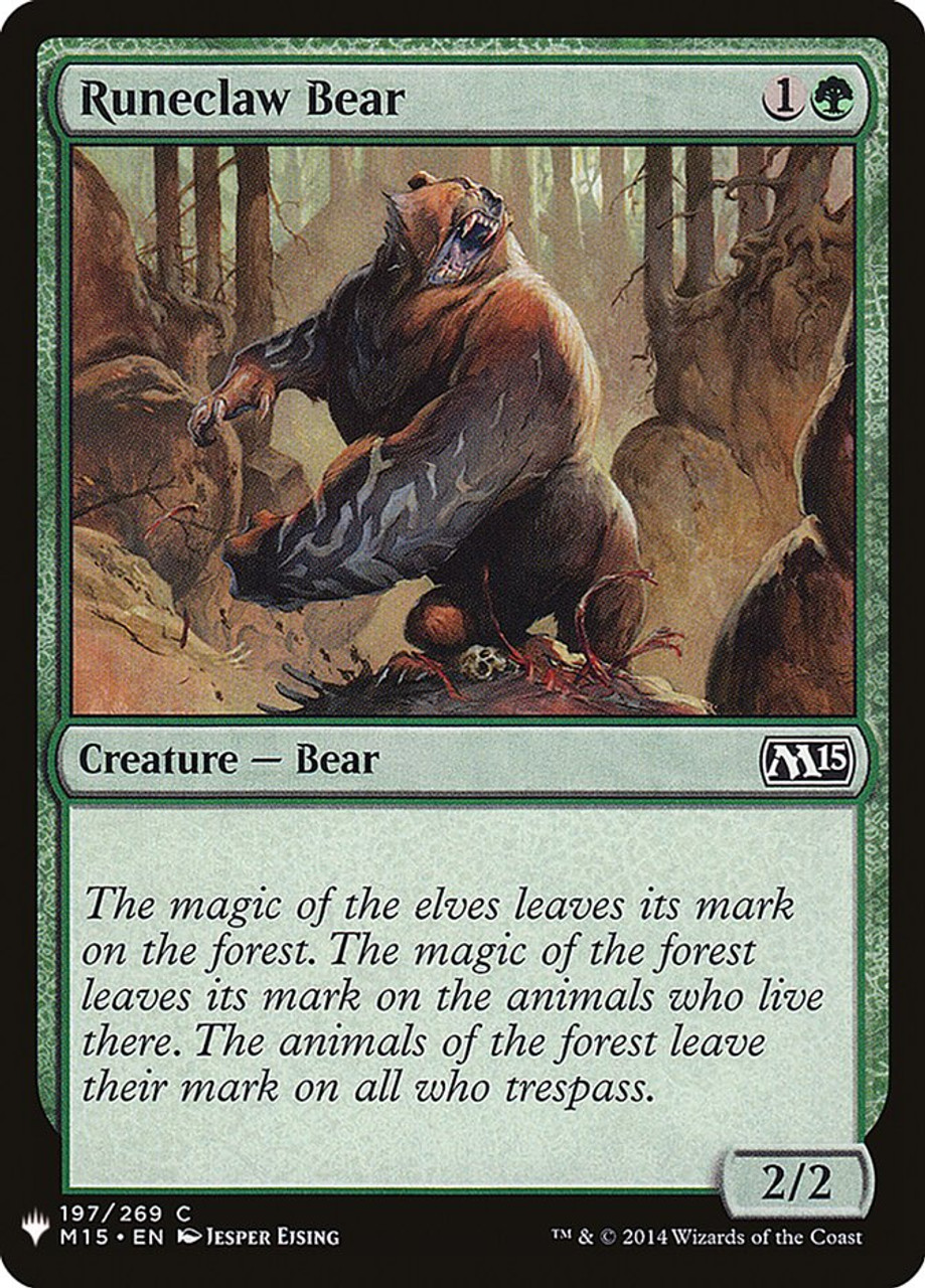 Runeclaw Bear | Mystery Booster / The List | Star City Games