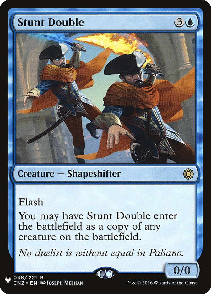 替え玉 Stunt Double foil 英語 Stunt Double | Mystery Booster / The List | Star City Games