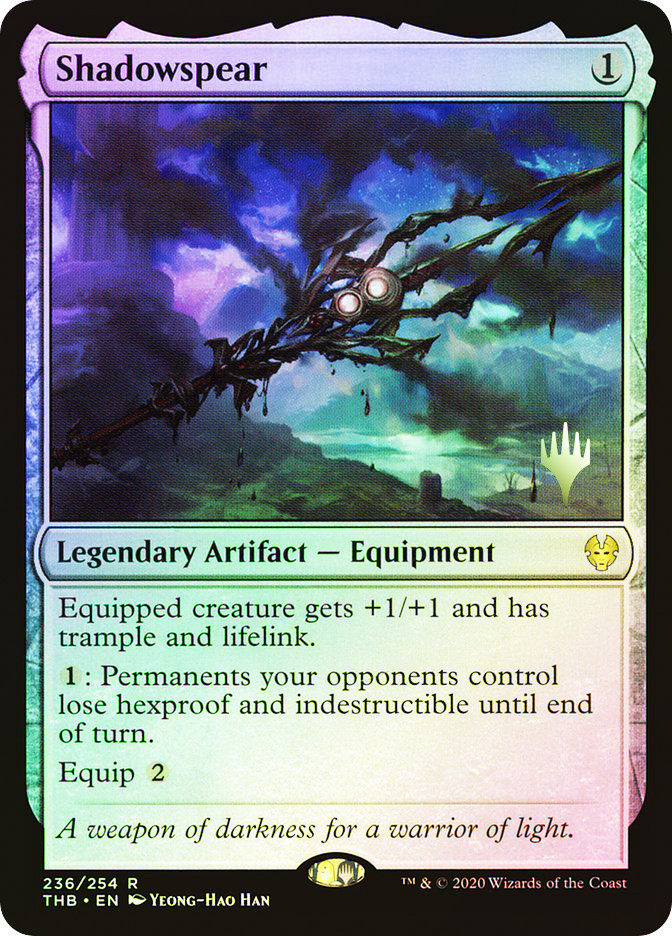 MTG Shadowspear 英語 4枚セット Shadowspear (Promo Pack) (Theros Beyond Death) | Promo | Star City
