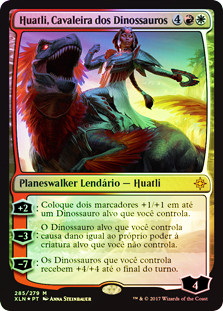 Huatli, Dinosaur Knight | Ixalan - Portuguese | Star City Games
