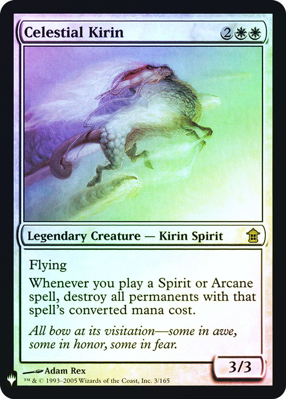 MTG【Foil/日】天界の麒麟/Celestial Kirin [SOK] - fawema.org