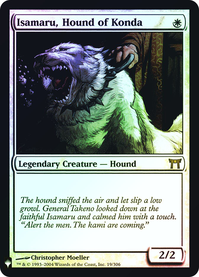 Isamaru, Hound of Konda | Planeswalker Symbol Reprints | Star City Games