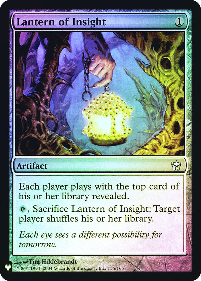 Lantern of Insight | Mystery Booster / The List | Star City Games