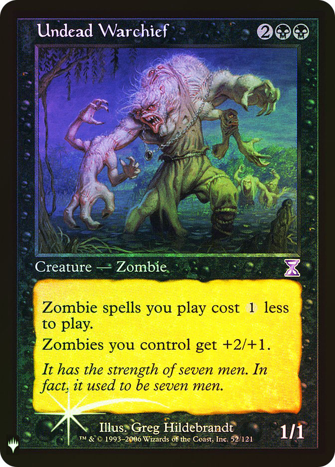 Undead Warchief | Mystery Booster / The List | Star City Games