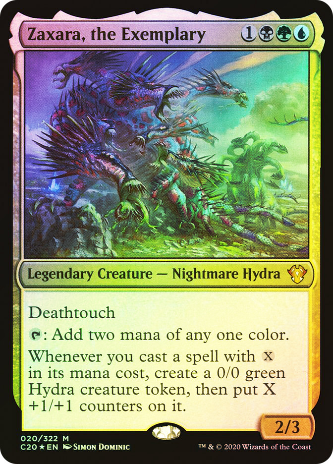 mtg zaxara commander deck Zaxara, the Exemplary main image 1