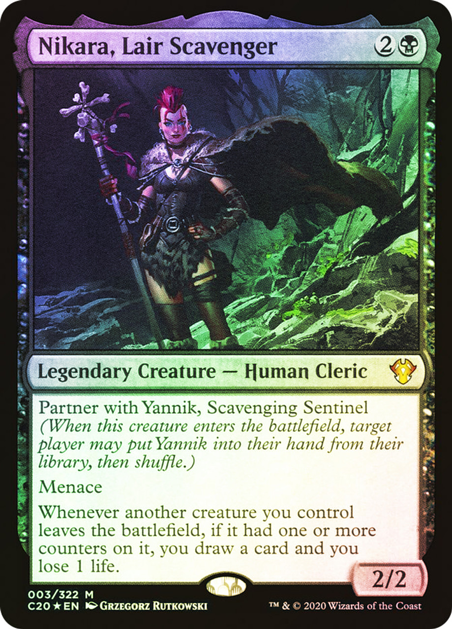 Nikara, Lair Scavenger, Commander 2020