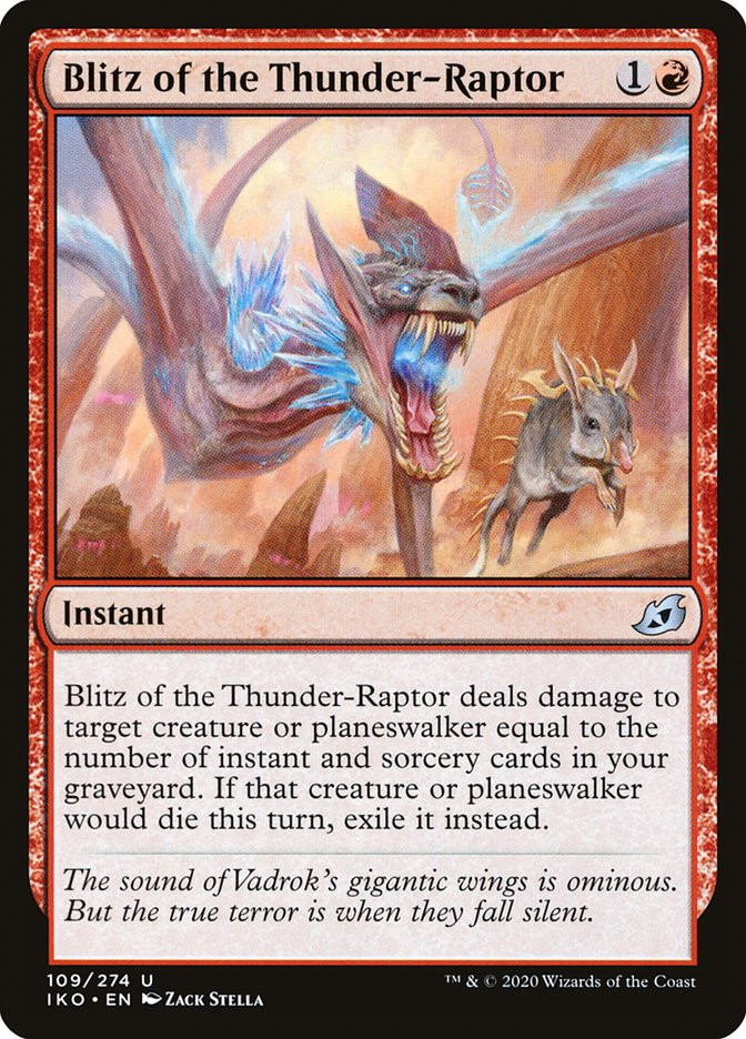 Blitz of the Thunder-Raptor | Ikoria: Lair of Behemoths