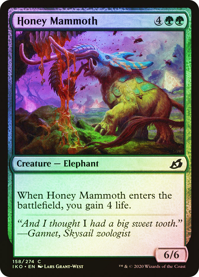 Honey Mammoth | Ikoria: Lair of Behemoths | Star City Games