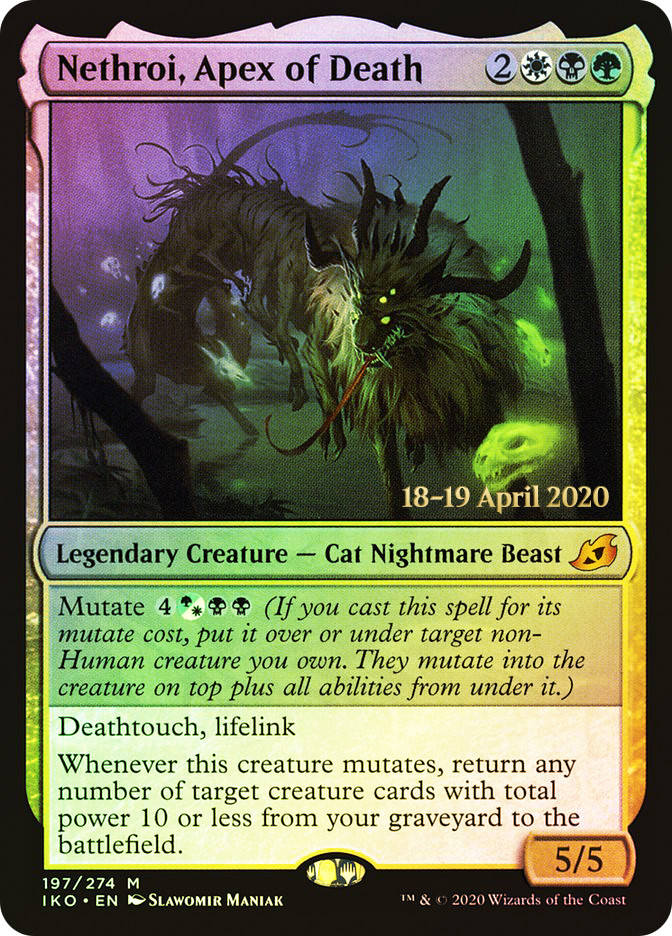 Nethroi, Apex of Death (Prerelease) (Ikoria: Lair of Behemoths