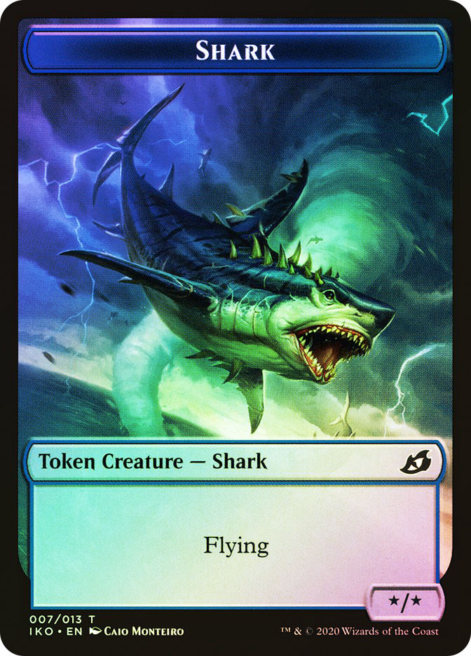Shark Token} // {Human Soldier Token} | Ikoria: Lair of Behemoths