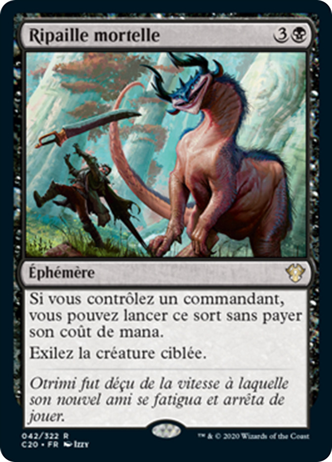 Deadly Rollick | Commander 2020 - French | Star City Games