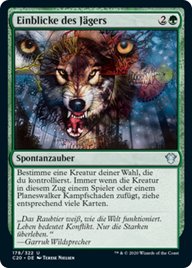 Hunter's Insight | Commander 2020 - German | Star City Games