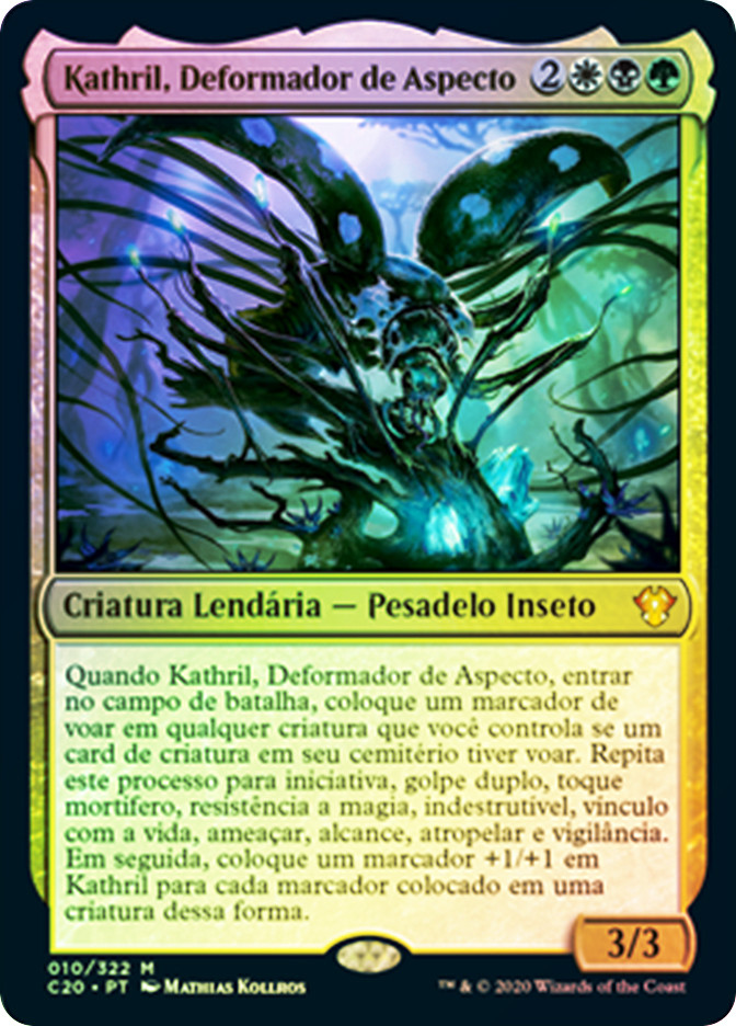 mtg kathril commander deck Pick up all five decks from Magic: The Gathering's Ikoria: Lair of Behemoths set for 35% off All cards will be carefully packed for safe transit Magic the Gathering: Commander 2020