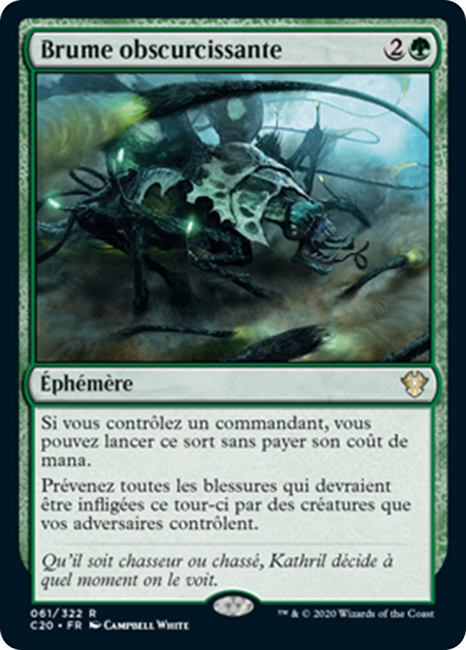 Obscuring Haze | Commander 2020 - French | Star City Games