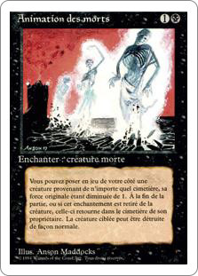 Animate Dead | 3rd Edition / Revised - French | Star City Games
