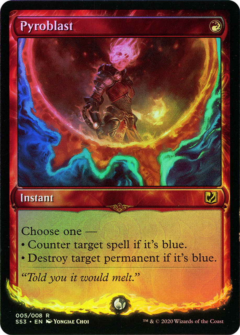 Pyroblast （紅蓮波）　FOIL MTG Foil】《紅蓮破/Pyroblast》[EMA] 赤U | 日本最大級 MTG通販