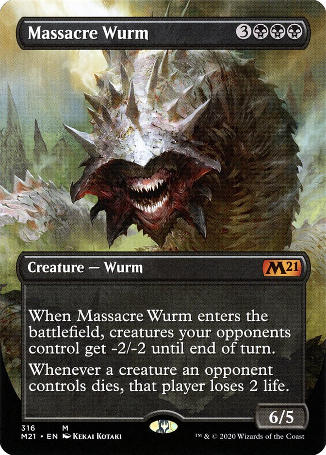Massacre Wurm | Core Set 2021 | Star City Games