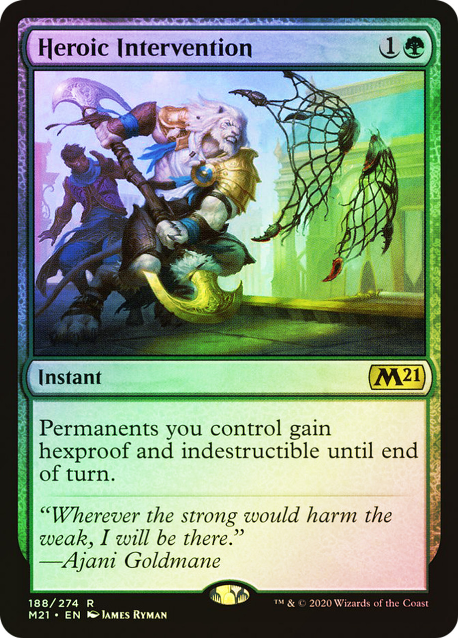 Heroic Intervention | Core Set 2021 | Star City Games